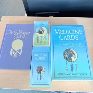 Medicine Cards Set with Book and Deck